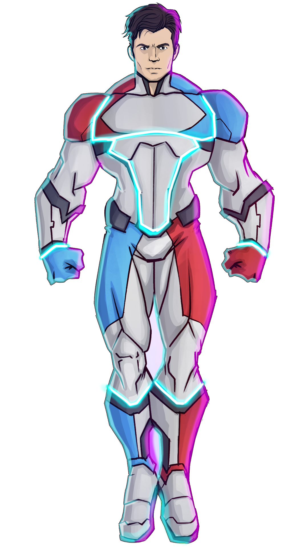 Captain Luxembourg Superhero